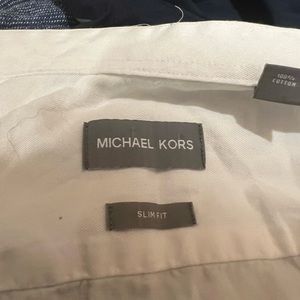 Michael Kors slim fit dress shirt 15.5 32/33